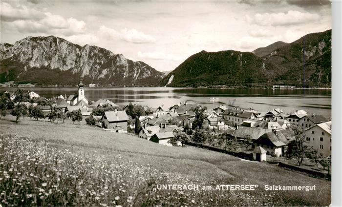 Unterach Attersee AT Panorama
