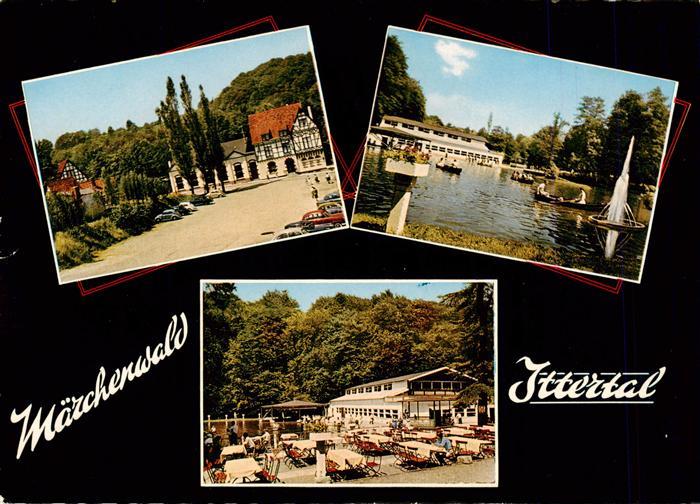 SOLINGEN NRW Weck Ittertal Maerchenwald Gondelteich Freiterrasse