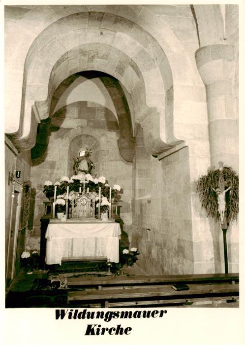 Wildungsmauer Niederoesterreich AT Kirche Altar