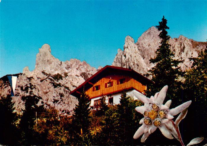 Mittenwalderhuette 1519m Garmisch Ansicht