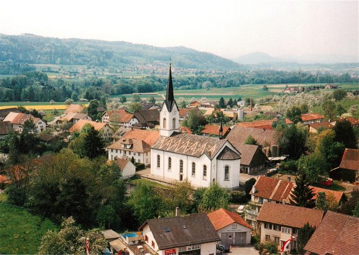 Stetten AG Kirche St Vinzenz und Unterdorf