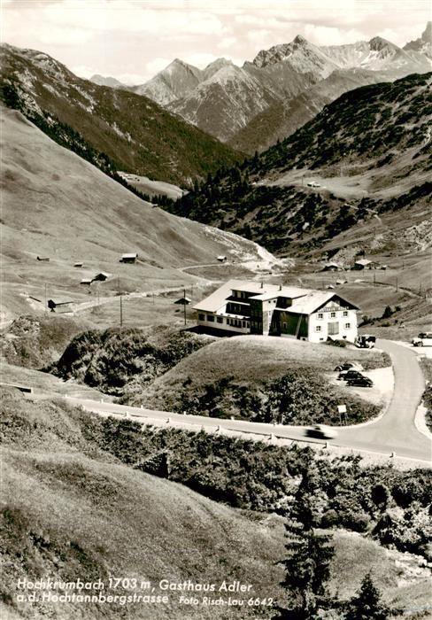 Hochkrumbach Warth Vorarlberg AT Gasthaus Adler an der Hochtannbergstrasse