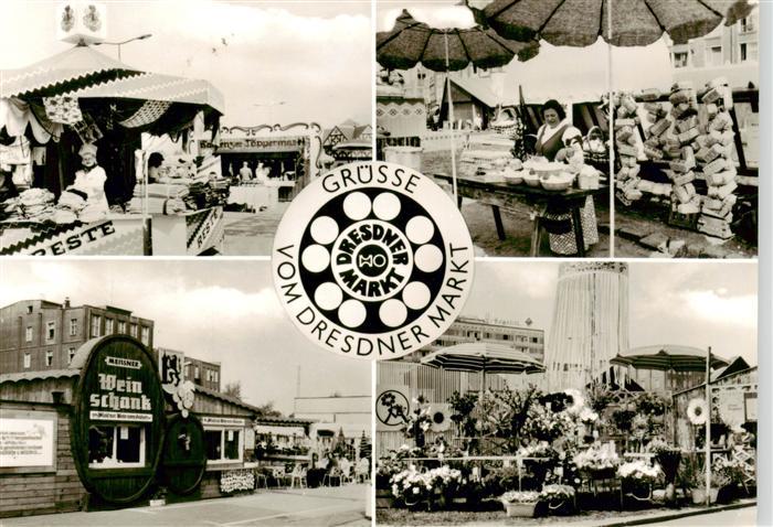 Dresden Elbe Dresdner Markt Details