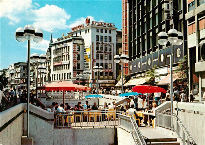 HANNOVER  CITY Strassencafes