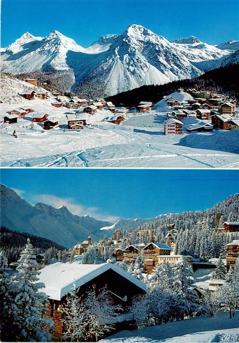 Inner-Arosa GR Panorama Dorfmitte