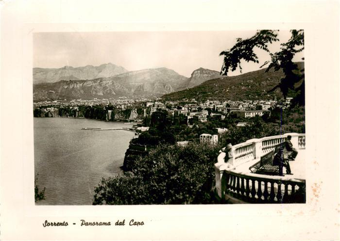 Sorrento  Sorrent Campania IT Panorama dal Capo
