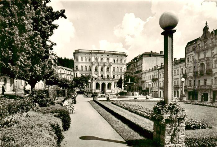 Marianske Lazne Marienbad CZ Namesti Miru