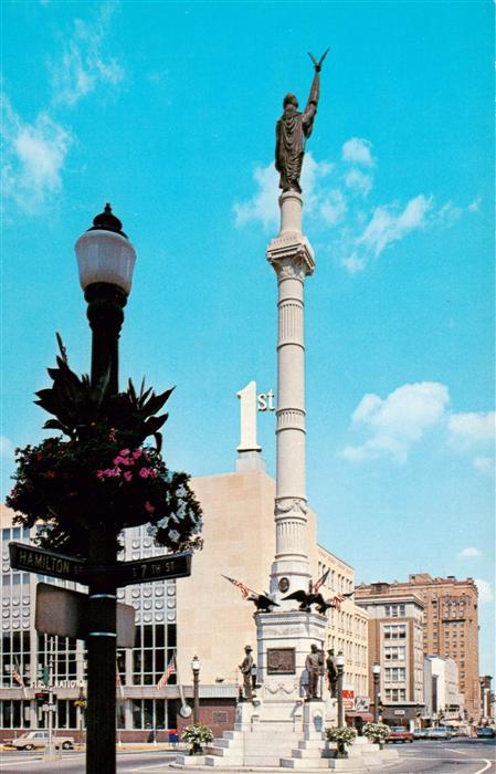 Allentown Pennsylvania USA Civil War Monument