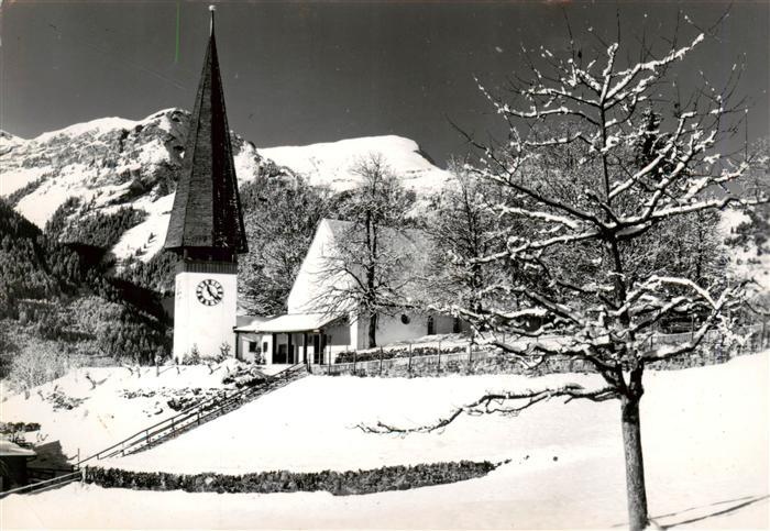 Wengen  BE Protestantische Kirche