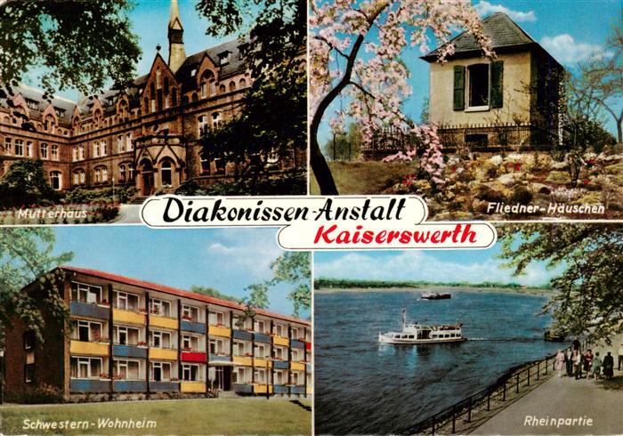 Kaiserswerth Rhein Diakonissen Anstalt Mutterhaus Fliedner Haeuschen Schwestern