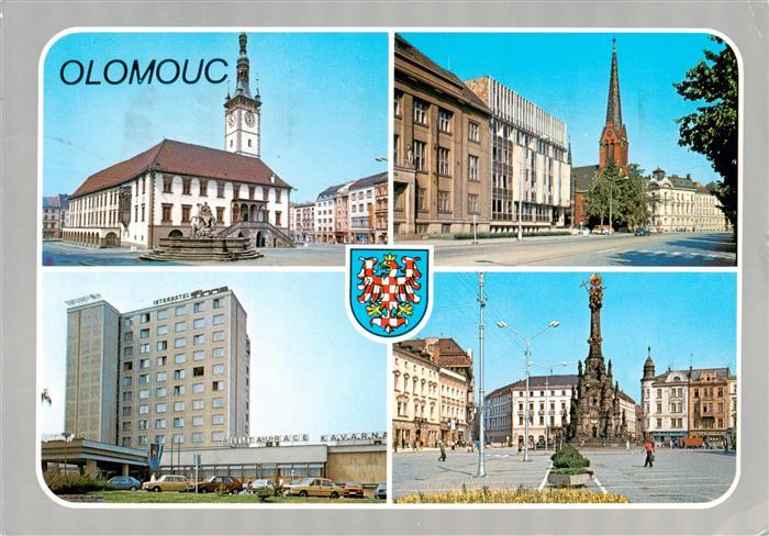 Olomouc Olmuetz CZ Premyslovsske hradiste premenene v baroku na dulezitou pevnos
