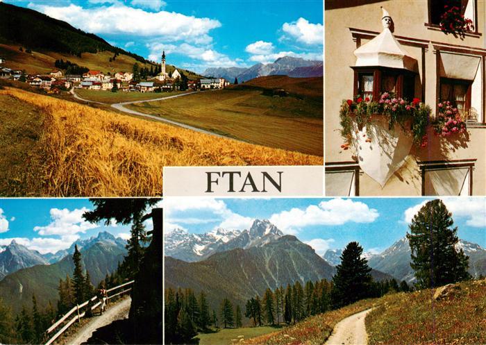 Ftan Panorama Erker Teilansichten