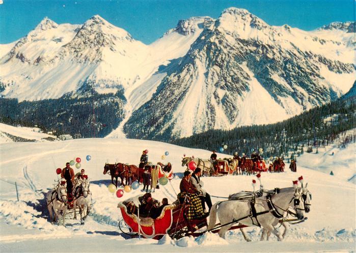 Arosa GR Schlittenpartie