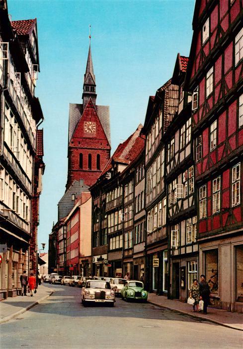 HANNOVER  CITY Altstadt mit Marktkirche
