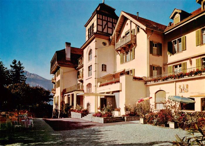 Chur GR Kurhaus Passug mit Calanda