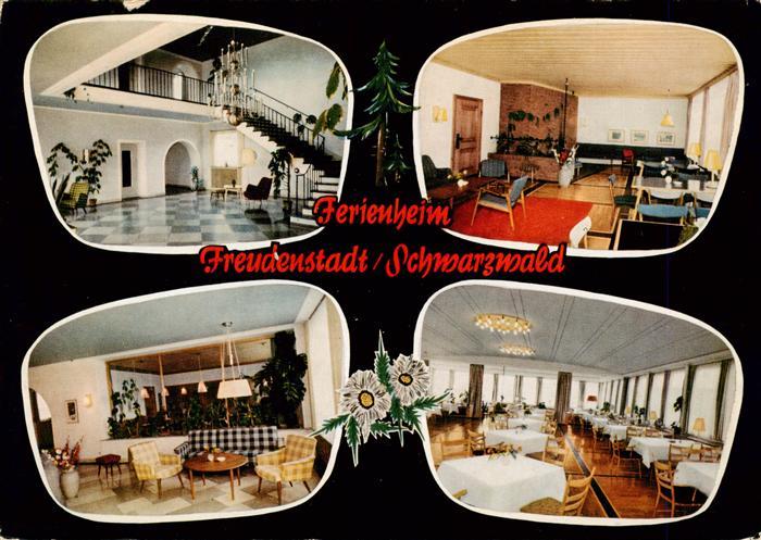 FREUDENSTADT BW Ferienheim Gastraeume Eingangshalle