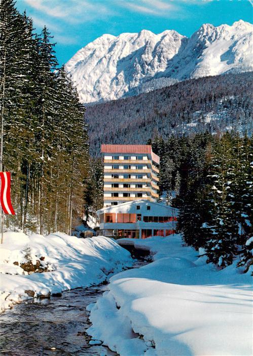 Mitterndorf Bad Heilbrunn Steiermark AT mit Grimming Kurhaus Thermalbad Roemerqu