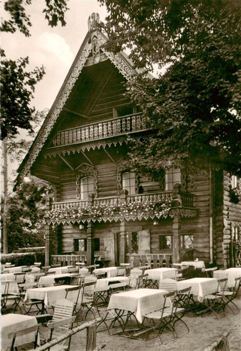 Wannsee Berlin Gaststaette Blockhaus Nikolskoe