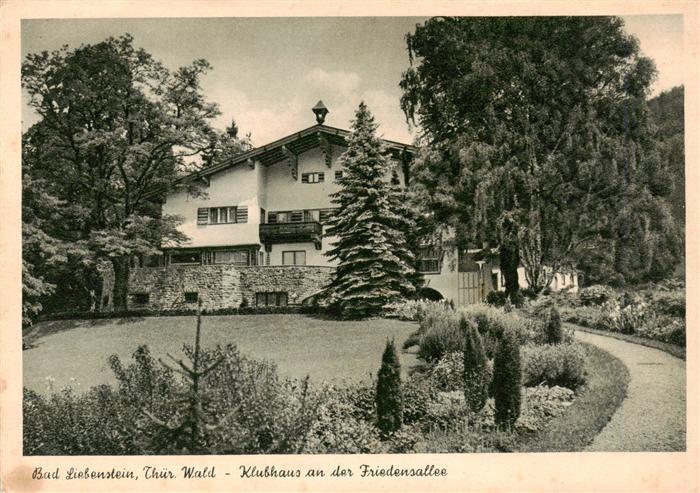 Bad Liebenstein Klubhaus an der Friedensallee