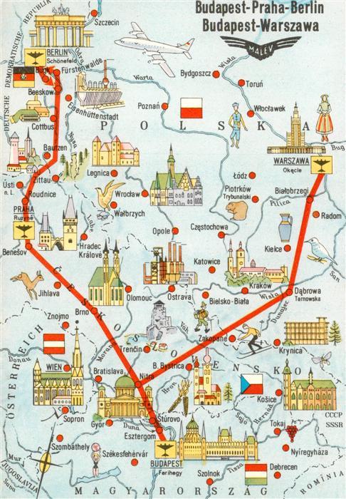 Budapest HU Gebietskarte