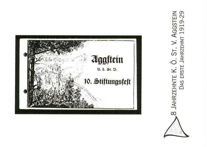 Aggstein Schoenbuehel-Aggsbach AT KoeStV Aggstein 10. Stiftungsfest