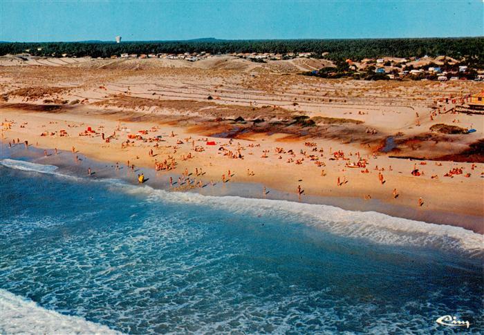 Montalivet-les-Bains 33 Gironde Le centre helio marin Vue aerienne La plage