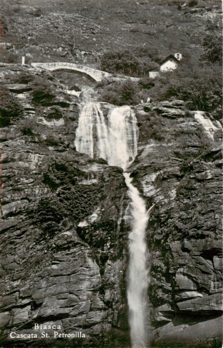 Biasca TI Cascata St Petronilla