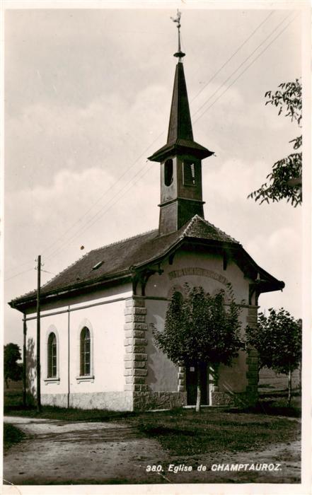 Champtauroz VD Eglise