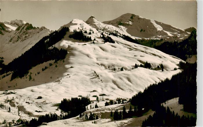 Schwenden Diemtigtal Rauflihornabfahrt Panorama