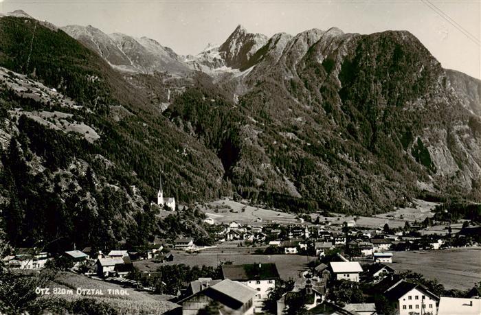 oetz Tirol im oetztal Fliegeraufnahme