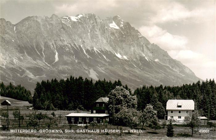 Groebming Steiermark AT Gasthaus Haeuserl am Wald