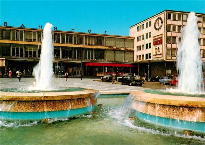 KAssEL  CITY Hauptbahnhof Brunnen