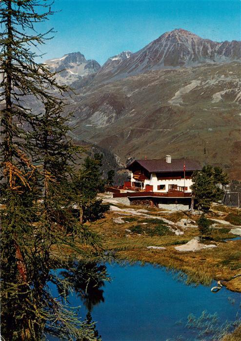 St Moritz GR Berghaus Hahnensee