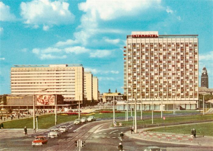 Dresden Elbe Prager Strasse