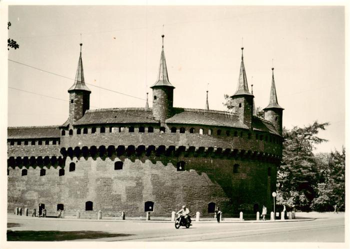 Krakow Krakau Barbakan