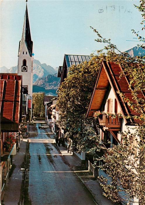 OBERSTDORF Bayern Kirchstrasse