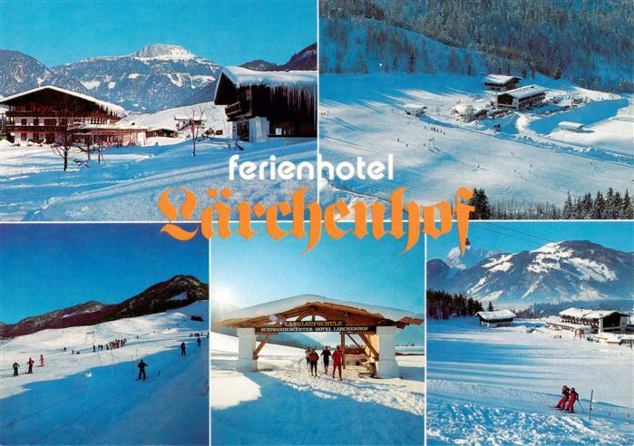 Erpfendorf Tirol AT Ferienhotel Laerchenhof Panorama Skischule