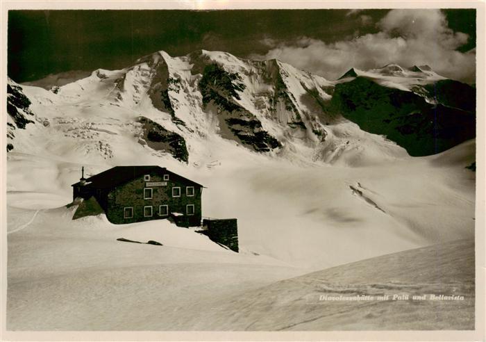 Diavolezzahuette 2973m GR mit Palue und Bellavista