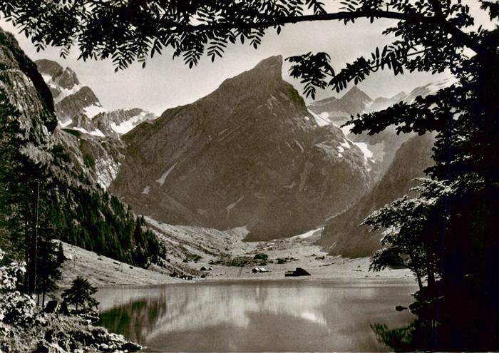 Seealpsee Saentis IR mit Altmann Rossmad und Saentis