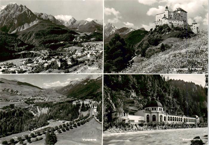 Scuol Schuls GR Vulpera Schloss Tarasp Trinkhalle