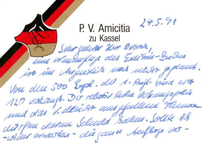 KAssEL  CITY PV Amicita zu Kassel Wappen