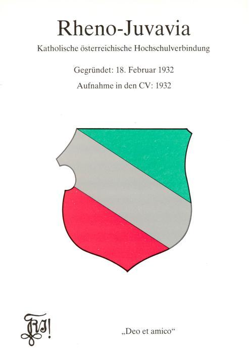 Salzburg  AT Wapen der KoeHV Rheno Juvavia