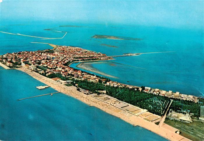 Grado Gorizia IT Die Sonneninsel Fliegeraufnahme