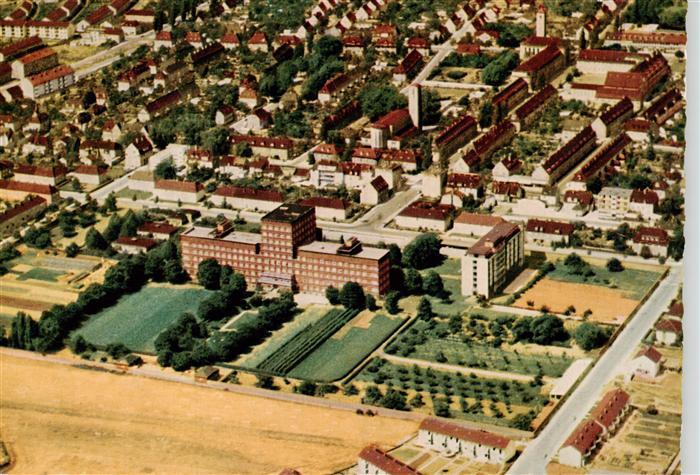 Ludwigshafen  Rhein St Marienkrankenhaus Fliegeraufnahme