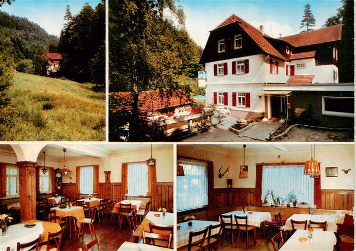 Bad Liebenzell Gasthaus Pension Waldfrieden Gastraeume