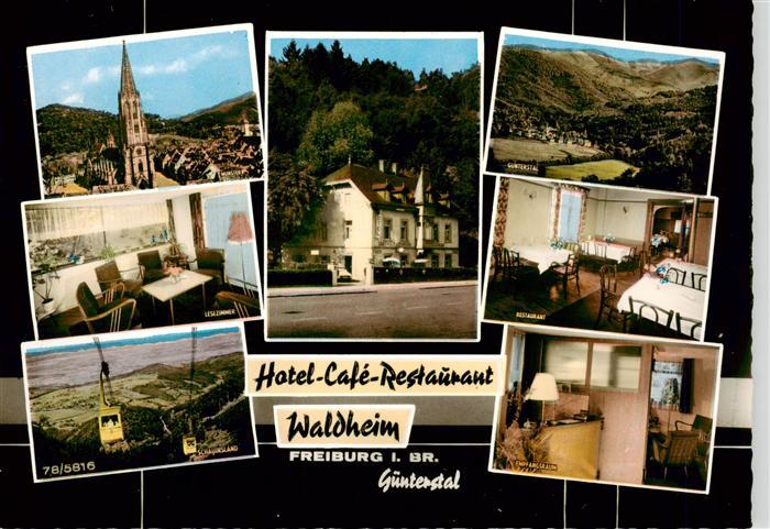 Guenterstal Freiburg Muenster Hotel Cafe Waldheim Gaststube Schauinslandbahn Pan