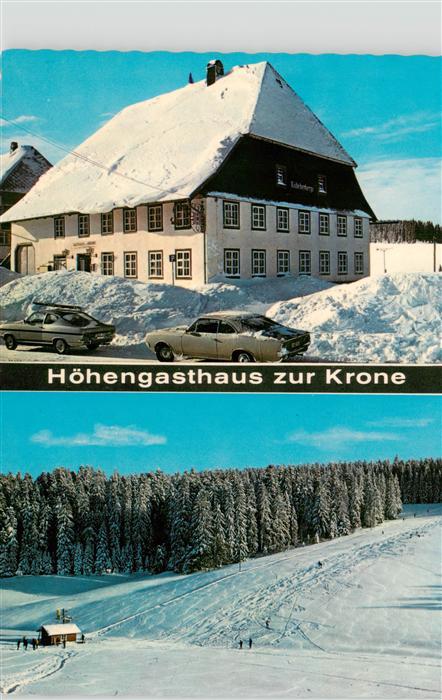 Urach Schwarzwald Hoehengasthaus zur Krone Panorama