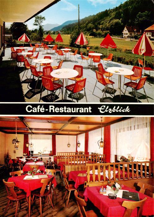 Niederwinden Elztal BW Cafe Restaurant Elzblick Terrasse Gastraum
