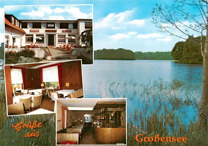 Grossensee Stormarn Oesaus Gasthof Gastraeume Theke Seepartie