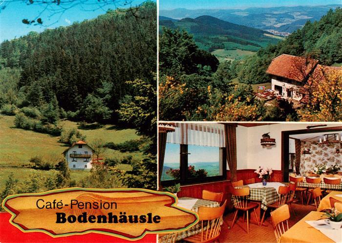 Reichenbach Elzach Cafe Pension Bodenhaeusle Gastraum